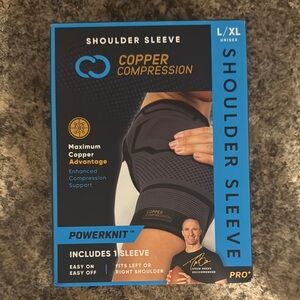 Copper Compression Shoulder Sleeve